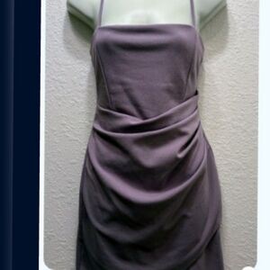 Elegant Purple Women's Dress